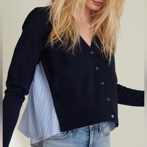 Liatris Mixed Media Cardigan